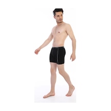Çift Kaplan 880 Elastanlı Erkek Boxer Siyah