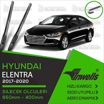 Hyundai Elantra Silecek Takımı 2017-2020 İnwells  Hibrit
