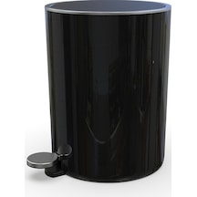 Primanova Lenox Pedallı Çöp Kovası 5Litre Siyah