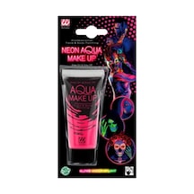 Karanlıkta Parlayan Fosforlu Neonlu Glow Parti Yüz Boyası Vücut Kremi Pembe Renk Diğer