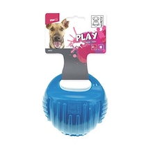 M-pets Kauçuk Top Köpek Oyuncağı Mavi Medium 7,7 Cm 244-50089.02