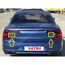S90 2.0 D D5 R-design 2018-2020 Uyumlu S90 Ve D5 Bagaj Yazısı Seti