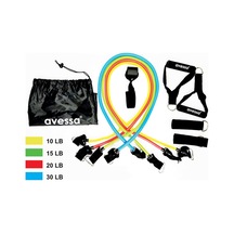 Avessa Ecs-400 Latex 4 Lü Direnç Lastiği Seti