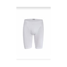 160 Beyaz Modal Uzun Boxer Şort 3Lu 001