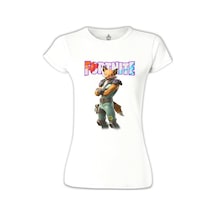 Fortnite - Fennix Beyaz Kadın Tshirt 001