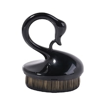 Sones Little Swan Çok Amaçlı Makyaj Fırçası İz Bırakmayan Sihirli Fondöten Fırçası Yıkama Fırçası Siyah