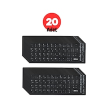 Mn6 Map01 Arapça Klavye Etiketi/silinmez-20 Adet/notebook-pc Uyumlu/arapça Klavye Sticker