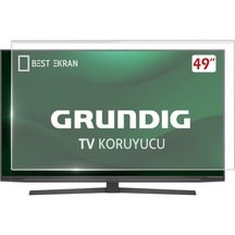 Bestekran Grundig Uyumlu 49VLX8600BP TV Ekran Koruyucu - Grundig Uyumlu 49" inç Ekran Koruyucu 49 VLX 8600 BP