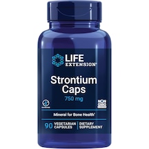 Life Extension Strontium Caps 750 Mg 90 Vegetariban Capsules Dmmedicine Usa Menşeii