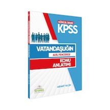 2025 İnformal Yayınları KPSS Vatandaşlık Adil Penceresi Konu Anlatım Kitabı Görsel/Pratik Notlar