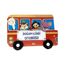 Doğum Günü Otobüsü Tekerlekli Kitaplar - Yqbx-773055