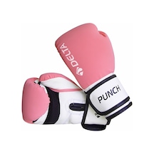 Delta_Store Delta Punch Dura-Strong Pembe-Beyaz Boks Eldiveni