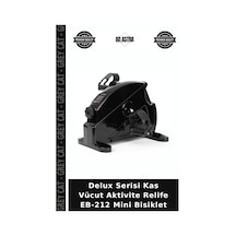 Delux Serisi Kas Vücut Aktivite Relife Eb-212 Mini Bisiklet