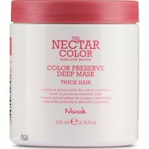 Nook Nectar Color Kalın Telli Boyalı Saçlar İçin Parlaklık Koruyucu Etkili Yoğun Onarıcı Maske 250ml