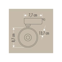 Ct-5315b 36w Venüs Led Armatür Beyaz