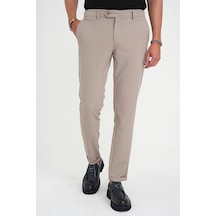 Efor Comfort Fit Beli Lastikli Esnek Vizon Spor Pantolon P 1189 Vizon
