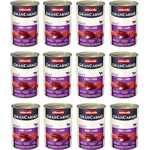 Animonda Gran Carno Sığır Ve Kuzu Etli Köpek Konserve 400 G X 12 Adet