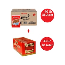 Ülker Napoliten Çikolata 20 x 33 G + Ülker Çubuk Kraker 36 x 40 G