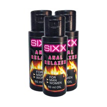 Sixx 3 Adet Bay Bayan Yağ Relax - 60 Ml