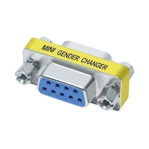 Powermaster Pm-6861 Db9 Rs232 Dişi-dişi F2f 9 Pin Çevirici Ara Adaptör