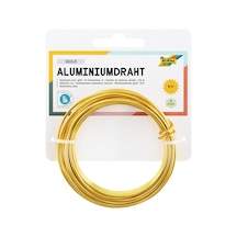 Folia 79665 Aluminyum Tel 5m Altın, Altın