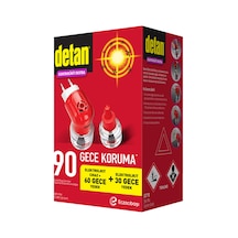 Detan Makine 60 + Likit 30 Gece 68 Ml 2 Adet