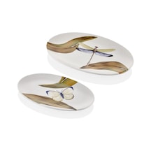 The Mia Blanche Oval Servis 2 Li Set 29-26 Cm Bln0010
