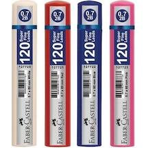 Faber Castell 120' Li Grip Min Kalem Ucu 2B - 0.7 MM (4 Adet Tüp gönderilir)