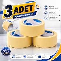 Maskeleme Bandı 36mm X 30metre 3 Adet