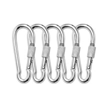 6 Mm Metal Vidalı Karabina Seti - 5 Adet Güçlü Bağlantı