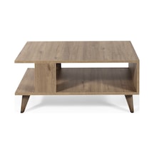 Vega Orta Sehpa, Raflı, Modern, Şık Safir Meşe