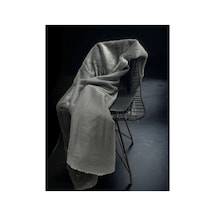 -lutur-tüy Dökmez Ithal Gri Peluş Kumaş 100x150 Cm Ev Tekstil Gri Gri