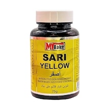 Su Bazlı Toz Gıda Boyası My Bake 75 Gr Sarı