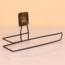 Kendiliğinden Yapışkanlı Krom Paslanmaz Metal Havlu Kağıtlık Apar Renkli