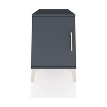 Kronos Komodin 2 Raflı Tek Kapaklı 44x59x64 Antrasit-antrasit Antrasit