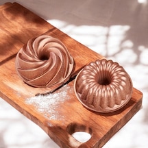 Doremcy Eda Rose Gold 2li Granıt Ruzgar Gülü Ve Dilim Kek Kalıbı Rose Diğer