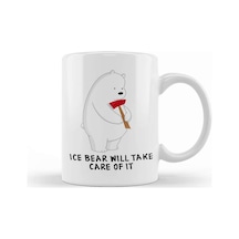 We Bare Bears Ice Bear Kupa Bardak Porselen No22765 Karışık