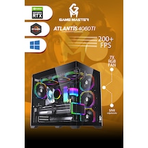 Game Master Atlantis 4060Ti R7-5700X 32 GB 1 TB SSD RTX4060Ti Free Dos Masaüstü Oyuncu Bilgisayarı