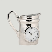 Vitale Metal Sürahi Saat 5 17 17 Cm