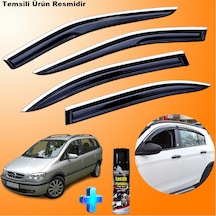 Opel Zafira Cam Rüzgarlığı Abs Nikelajlı Mügen Cam Rüzgarlığı 2000-2011 Arası + Ebrayn 500ml Lastik Parlatıcı