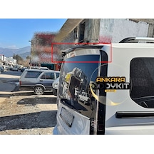 Caddy 2021 - Parlak Siyah Spoiler - Plastik