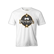 Çocuk Futbol Takımı - Logo Beyaz Erkek Tshirt