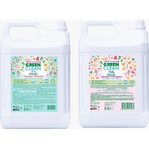 U Green Clean Baby Çamaşır Deterjanı Ve Çamaşır Yumuşatıcı 2' Li Set 5 L