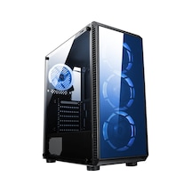 Turbox Gaming 192-6 250W-300W Psu-4X Blue Fan-2X2.0 Usb