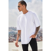 Oversize Beyaz T-shirt BEYAZ Oversize Beyaz T-shirt BEYAZ