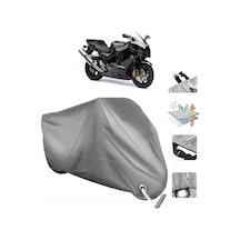 Kawasaki Zx-12 R Vınleks Motor Brandası (Bağlantı, Kilit Uyumlu)-Arka Çanta Uyumlu Branda-Tokalı