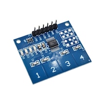 Arduino Uyumlu 4 Kanal Dijital Dokunmatik Sensör