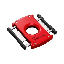Siyah-kırmızı Metal Puro Makası Kesici - Tr7755