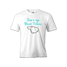 She'S My Best Friend 2 Beyaz Erkek Tshirt
