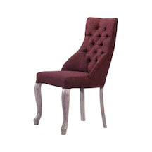 Bengimobilya Sandalye Zus066 Kapitone Model Bordo Renk Ortopedik Oturum Sırt K